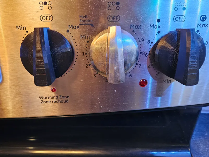 Bouton cuisiniere GE