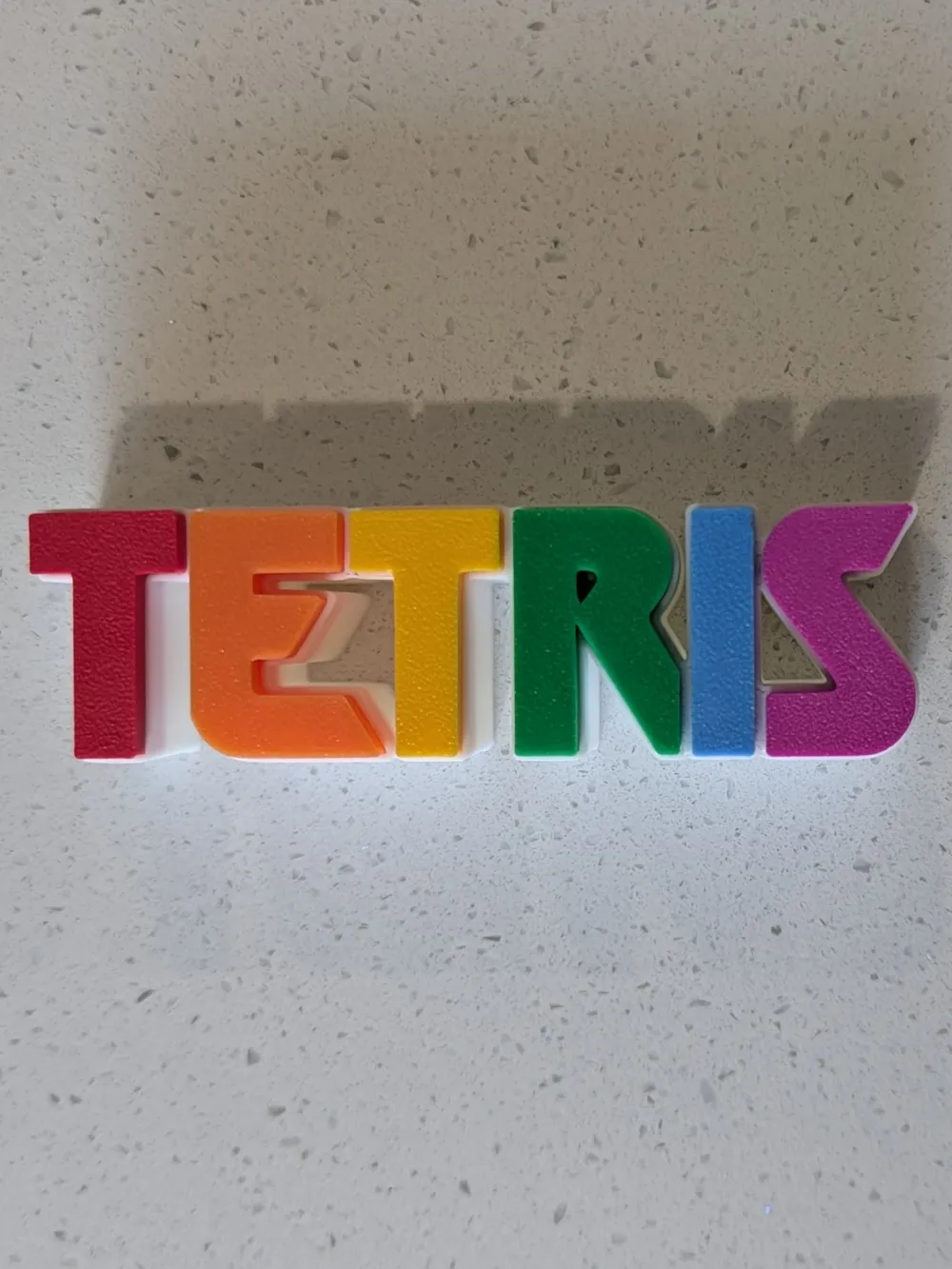 Tetris Logo - Free 3D Print Model - MakerWorld