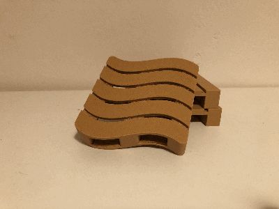 Euro Pallet and Wave designed Pallet