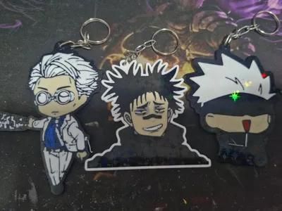 Jujutsu Kaisen keychains