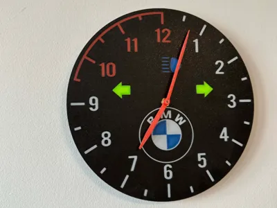 BMW Clock