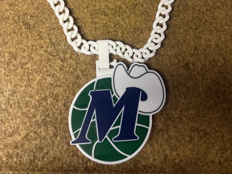 DALLAS mavericks old logo Chain