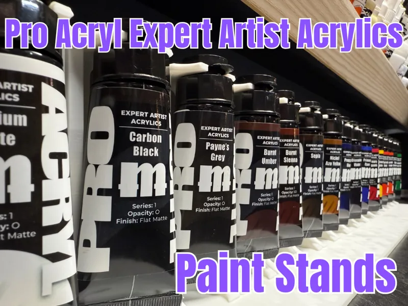 Pro Acryl Expert Artist Acrylics Paint Stands