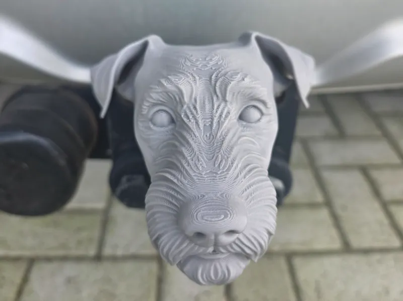 Airedale Terrier Tow Hitch/Ball Cover