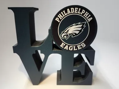 Philly/Philadelphia LOVE Sign
