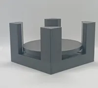 Only 2 magnets - 0.2mm layer, 2 walls, 5% infill