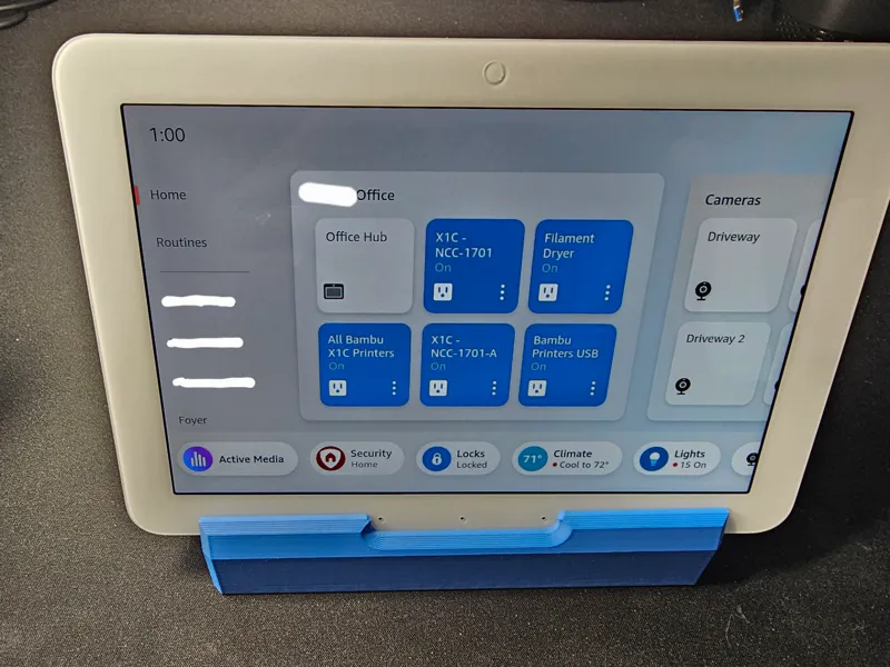 Desk Stand for the Amazon Echo Hub