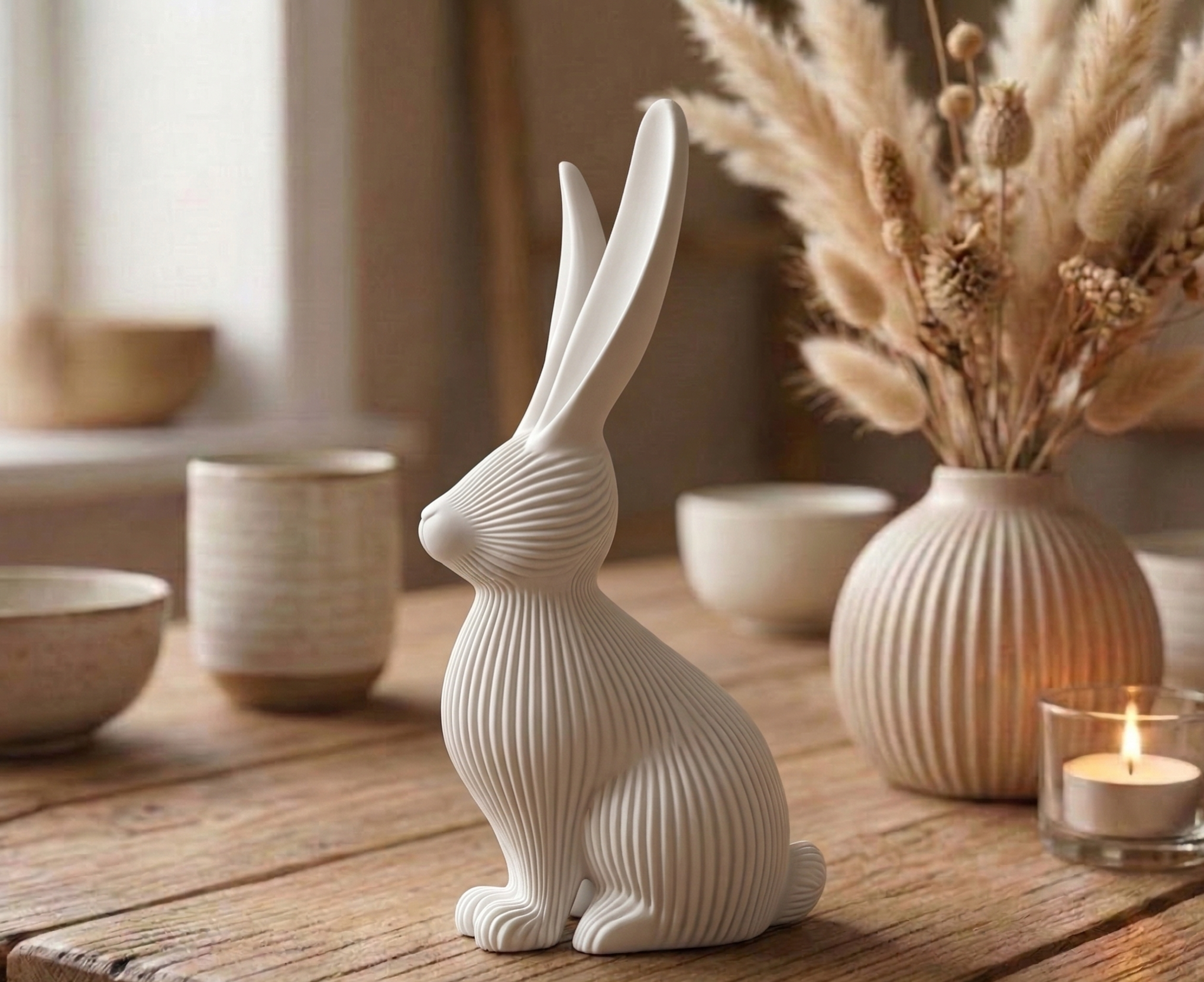 Miniatura 1 do modelo 3D Intricate Easter Bunny