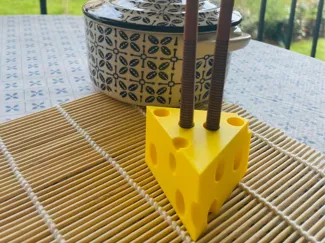 Cheese Chopstick Stand/Holder