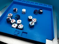 Plateau à dés avec compteur de points — photo 2