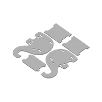 Éléphant puzzle — support stylos et téléphone — photo 3