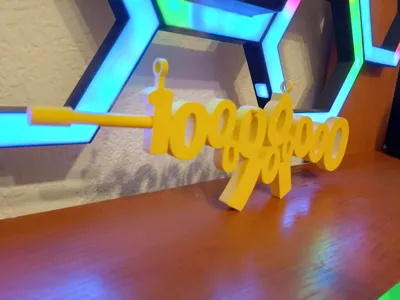 RIVALS 10B Visits Roblox Inspired Decorative Model