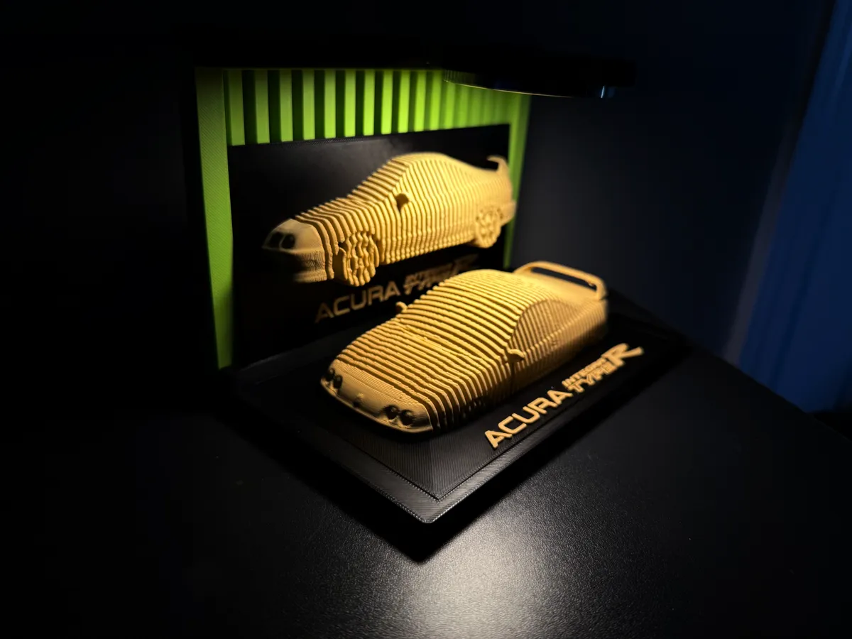 Acura Integra Type R DC2 Bug-eye Layered Car model - Free 3D Print ...