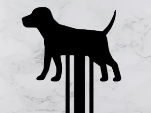 Labrador Retriever 3D Bookmark - Cute dog bookmark