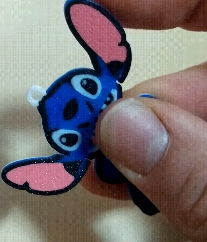 Llavero Articulado Stitch