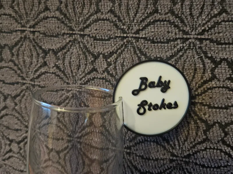 Glass tag