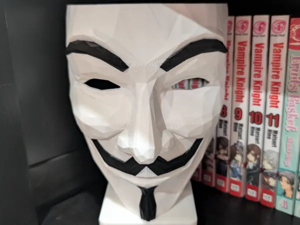 Support pour masque Guy Fawkes
