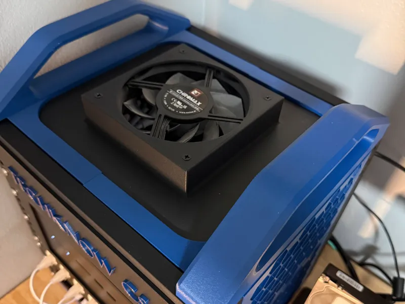 Recessed 120mm Fan Top Plate for KWS 10in Rack