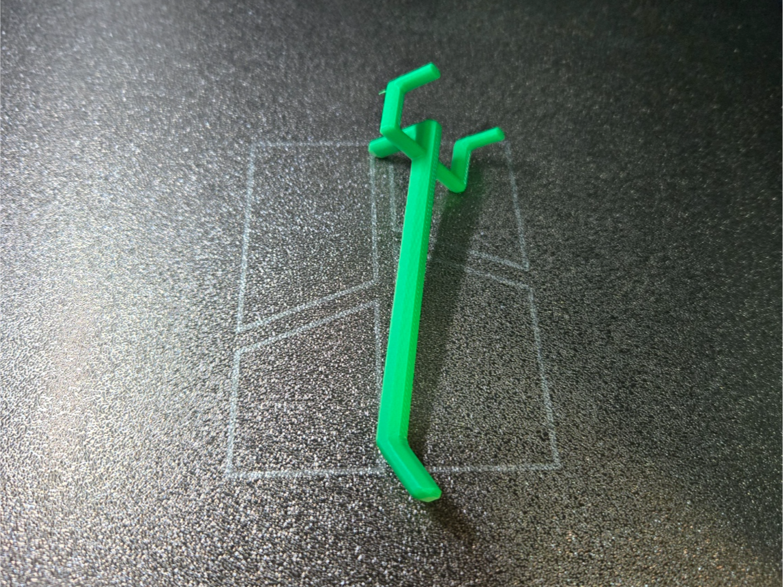Reinforced Pegboard Utility Hook