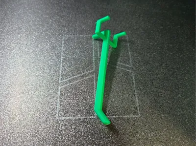 Reinforced Pegboard Utility Hook