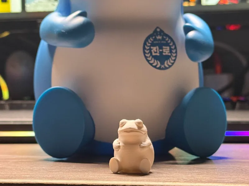 Jinro Frog 3D Scanned