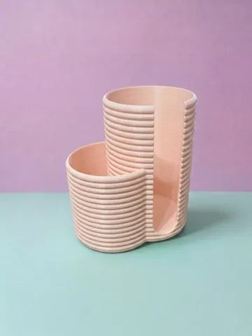 Modelo para impresión 3D: Органайзер для ватных палочек и дисков — vista de referencia 2