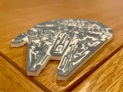 Millennium Falcon Coaster