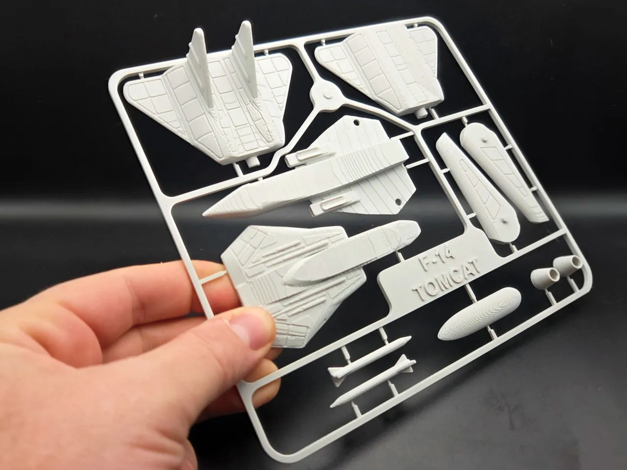 F-14 TOMACAT - TOP GUN - KIT CARD view 2