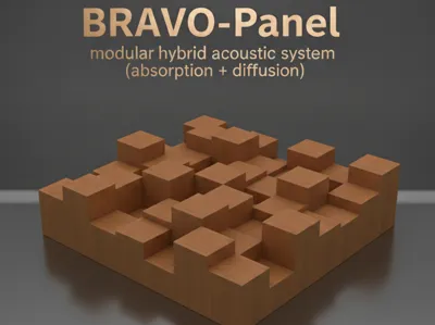 Bravo-Panel V1.2 (hybrid acoustic panel)