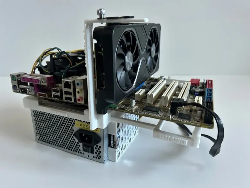 Test Bench ATX Modulare + SSD/HDD Slot 