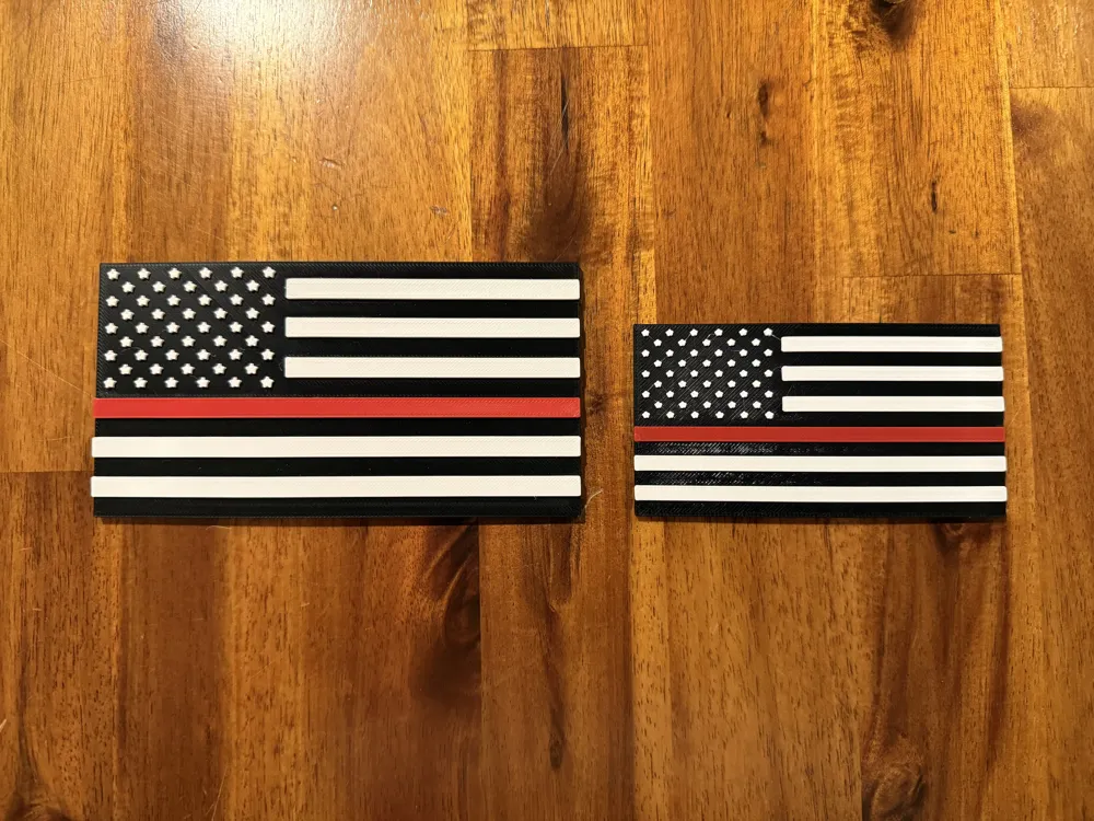 Red Line Flag - Free 3D Print Model - MakerWorld