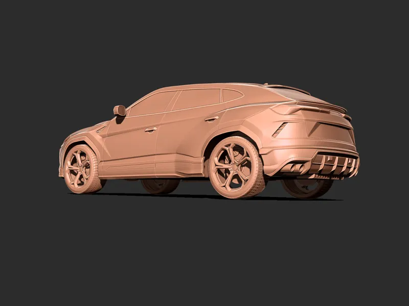 Lamborghini Urus Scale Model