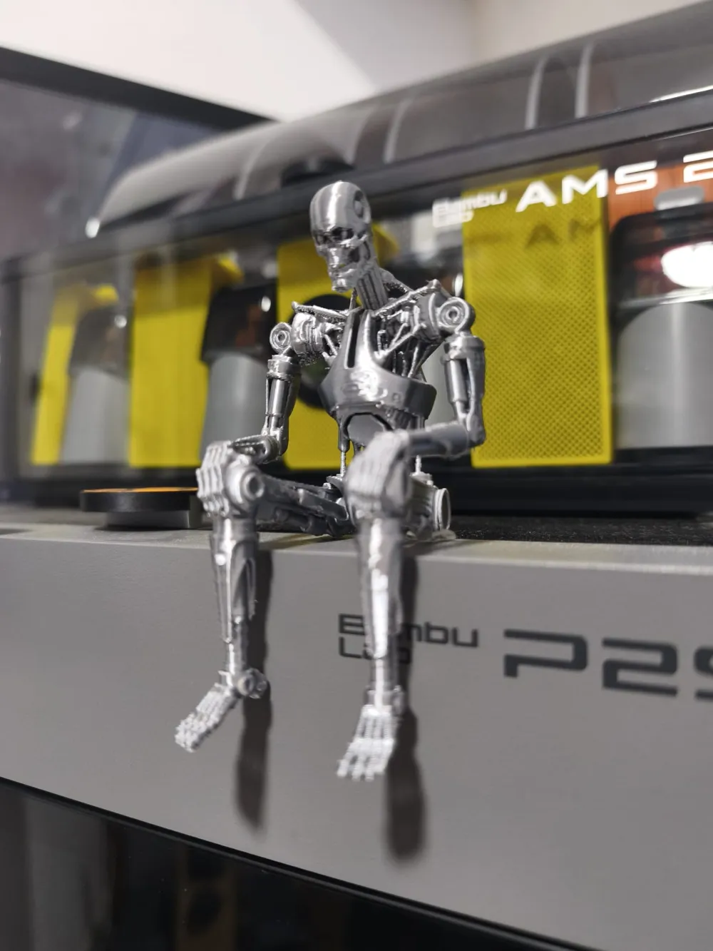 Contemplative Terminator - Sitting on the edge - Free 3D Print Model ...