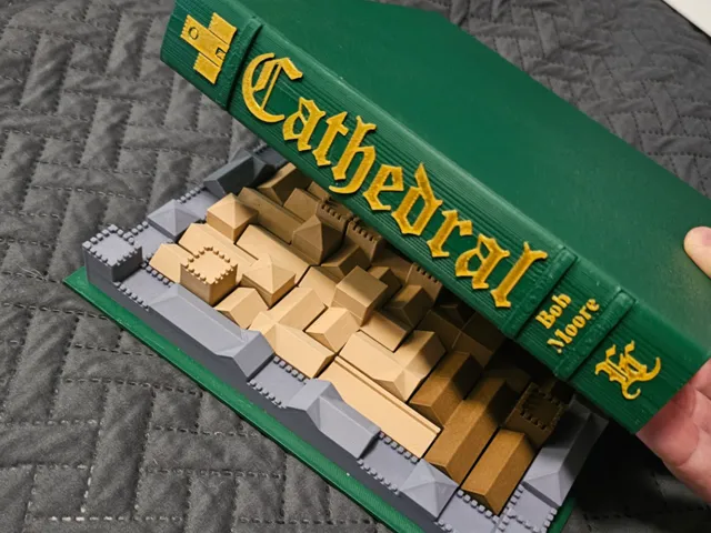 Cathedral Board Game (1980s) Bookcase Edition