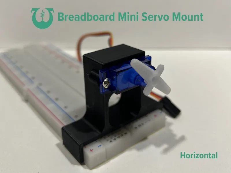 Breadboard Servo Mount Horizontal