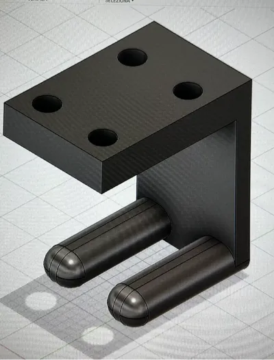 holder for attaching cordless drill