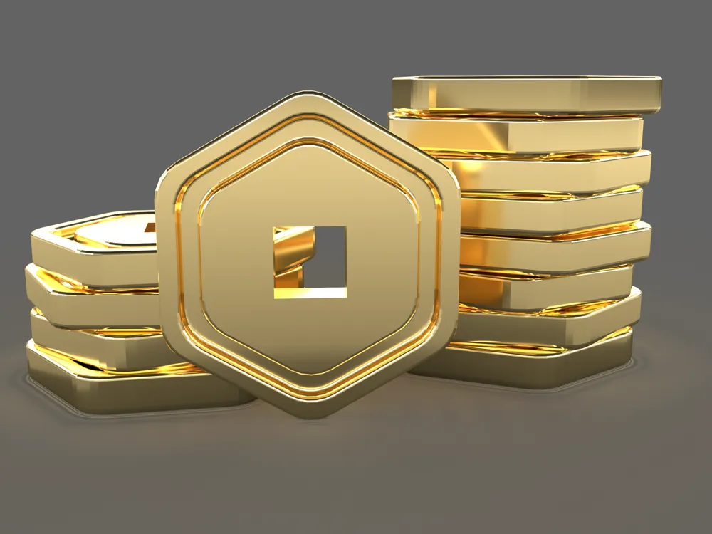 Robux Coin by Steve - MakerWorld