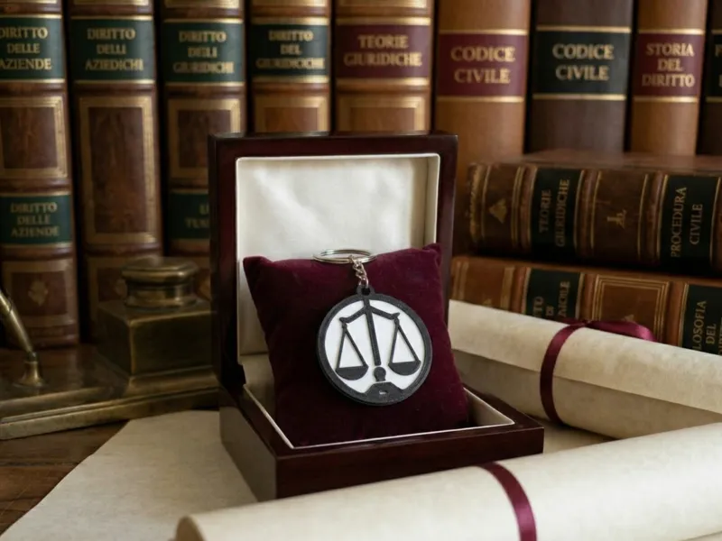 Law Graduation keychain - Gift idea