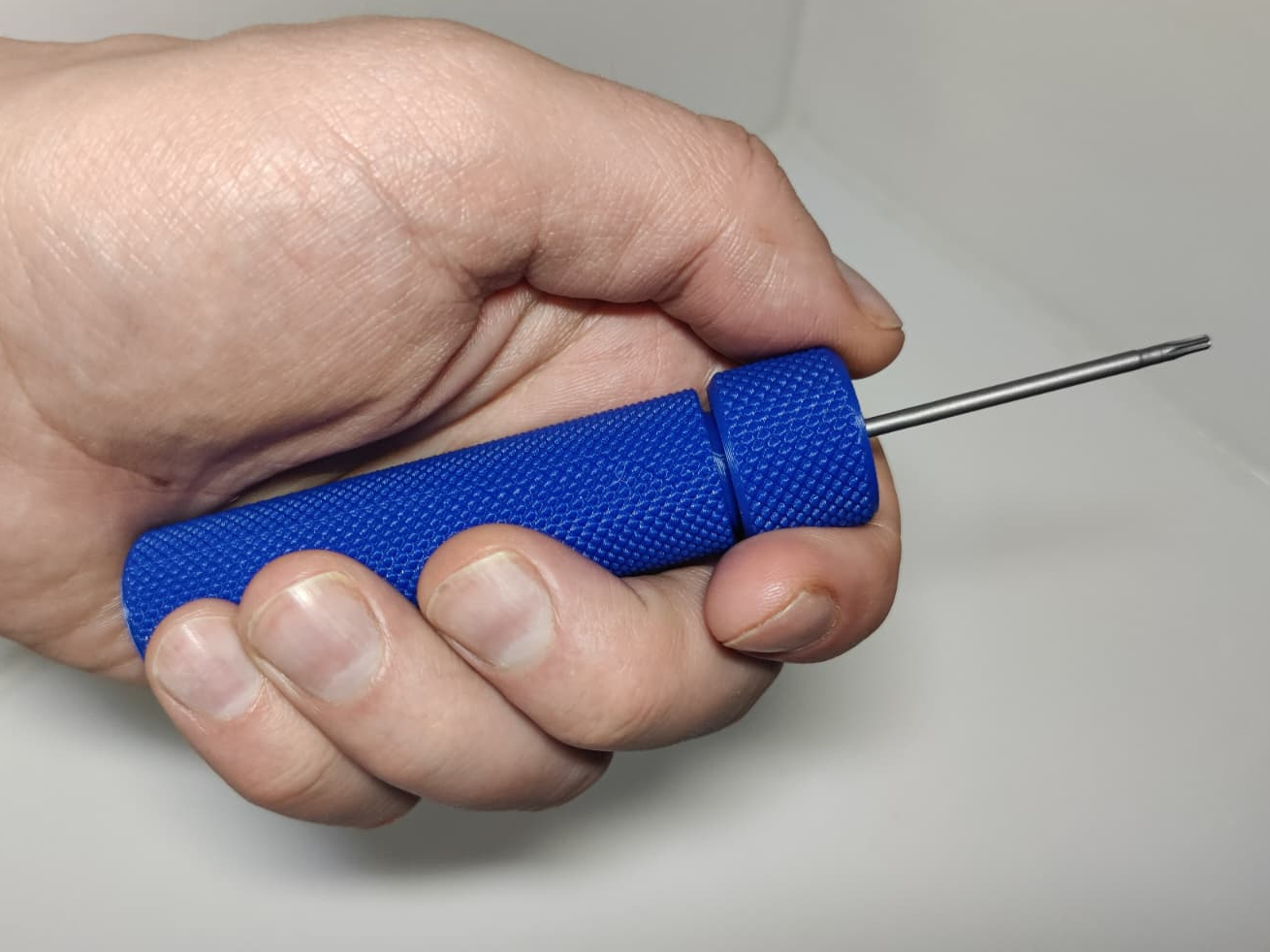 Locking Nut Screw Driver Handle 1/4 Drive Bits