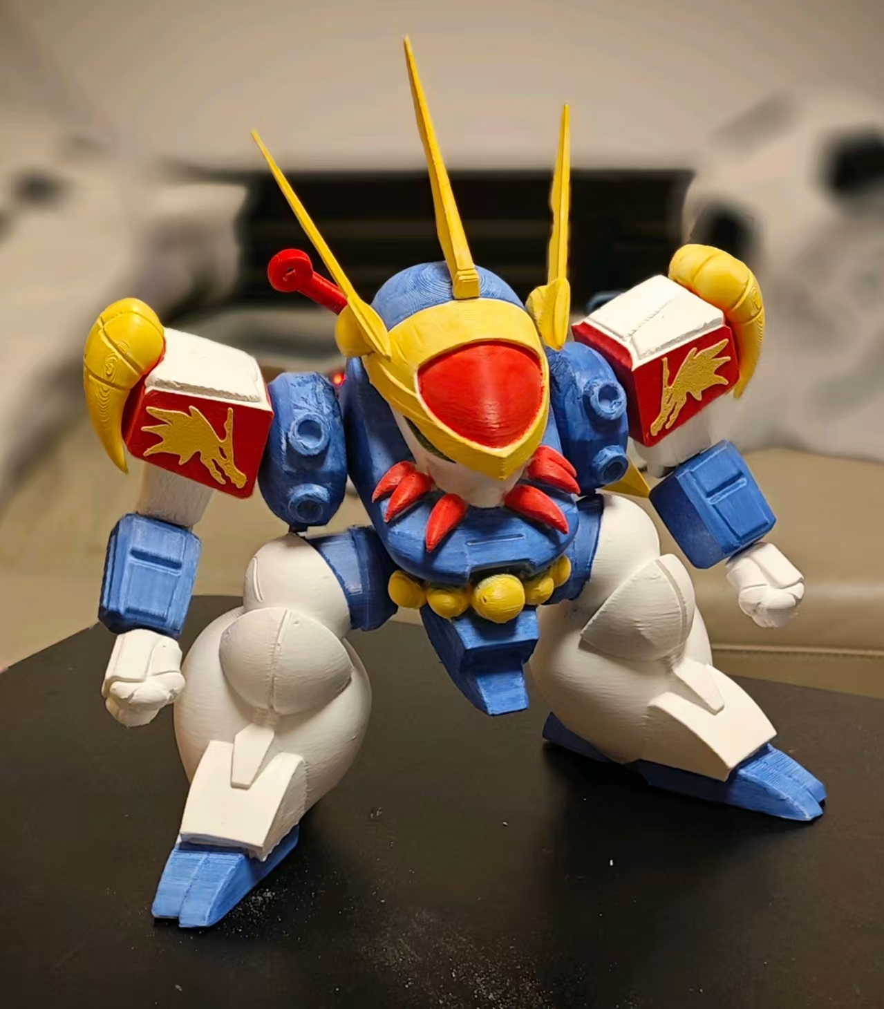 Miniatura 1 do modelo 3D 分色分件（无需AMS） 魔神英雄传 神龙斗士 龙神丸