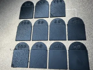 Top layer & ironing calibration, speed test