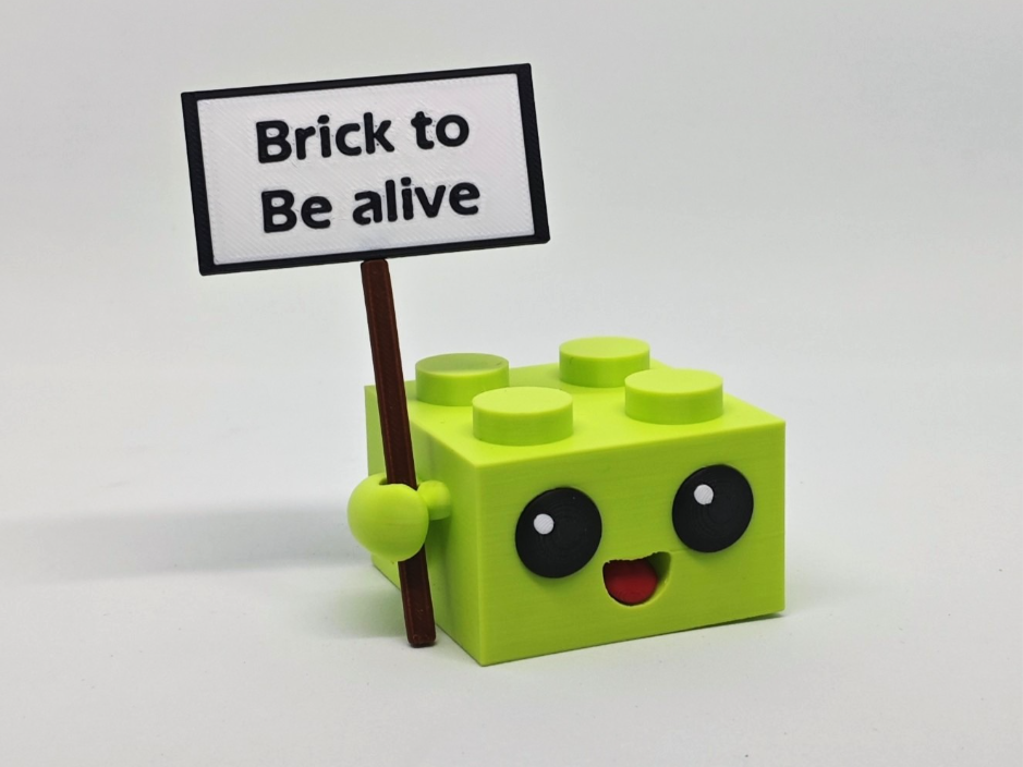 Brick L E G O panel guy ! customizable 