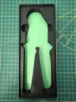 0.2mm layer, 2 walls, 15% infill 20mm Werkzeugtiefe