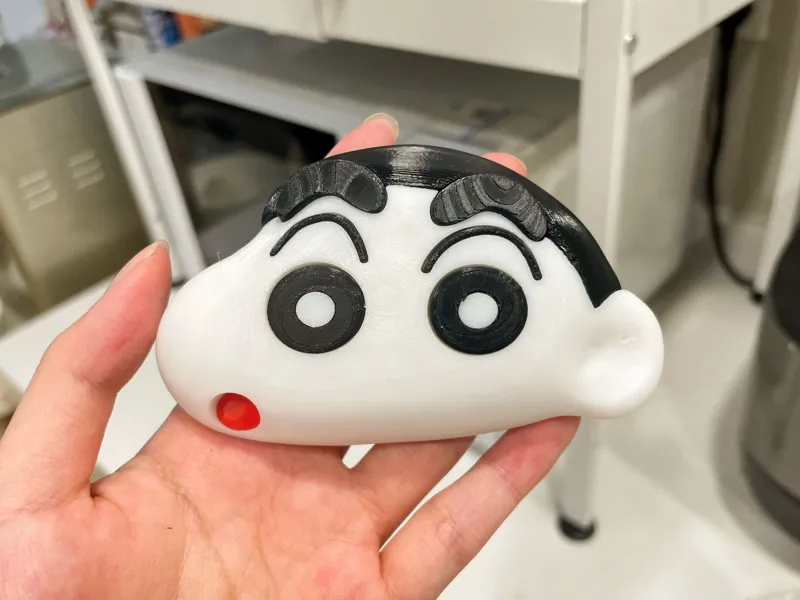 蜡笔小新立体冰箱贴（多色拆件版）
