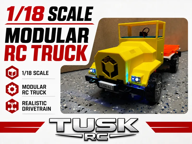 Tusk Boar (v1.0) 1/18 Scale RC Truck Platform