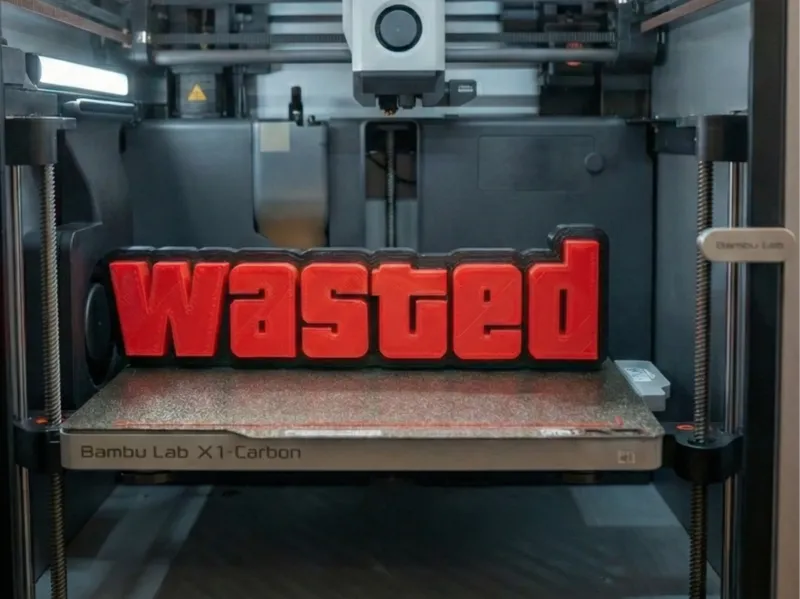 GTA "Wasted" Sign | Grand Theft Auto | NO AMS