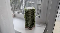 Wavy Lamp shade PETG- 0.22mm layer, 1 walls, 0% infill