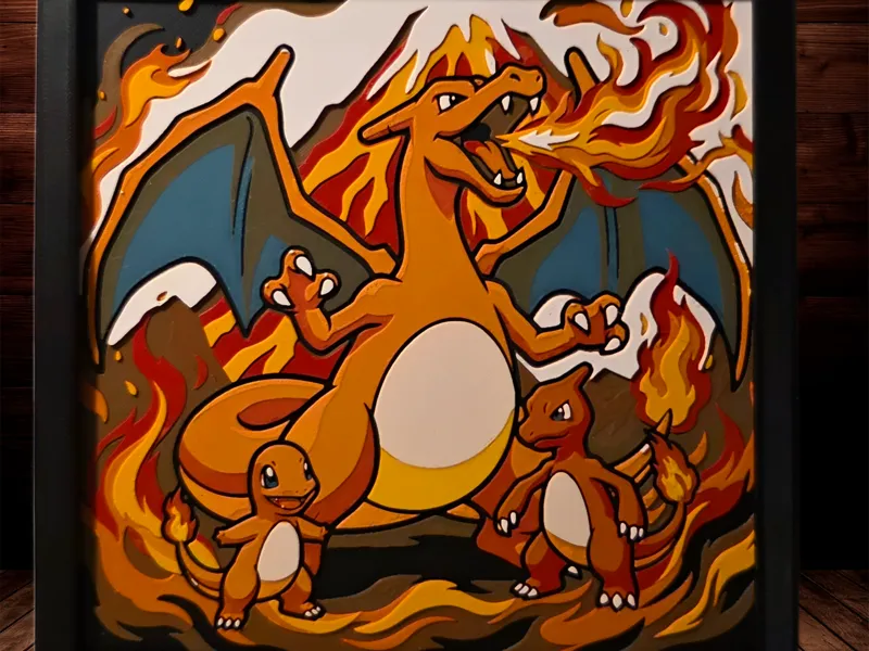 Charmander's evolutions