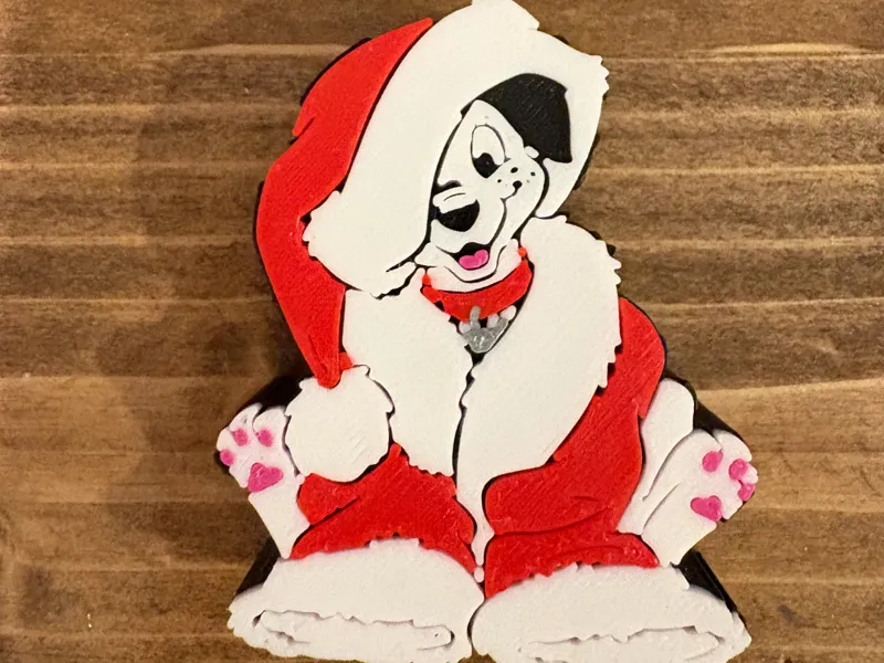 101 Dalmatians Straw Topper
