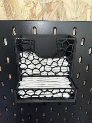 Q-tips dispenser Ikea Skadis
